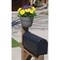 Emsco Group Post Planter, Permanent and Temp. Installation Options, Garden in Untraditional Spaces, Slate 2466-1 - alternate 4